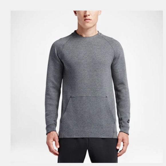 NIKE SPORTSWEAR TECH FLEECE CREW SWEATSHIRT Size M - Picture 6 of 10
